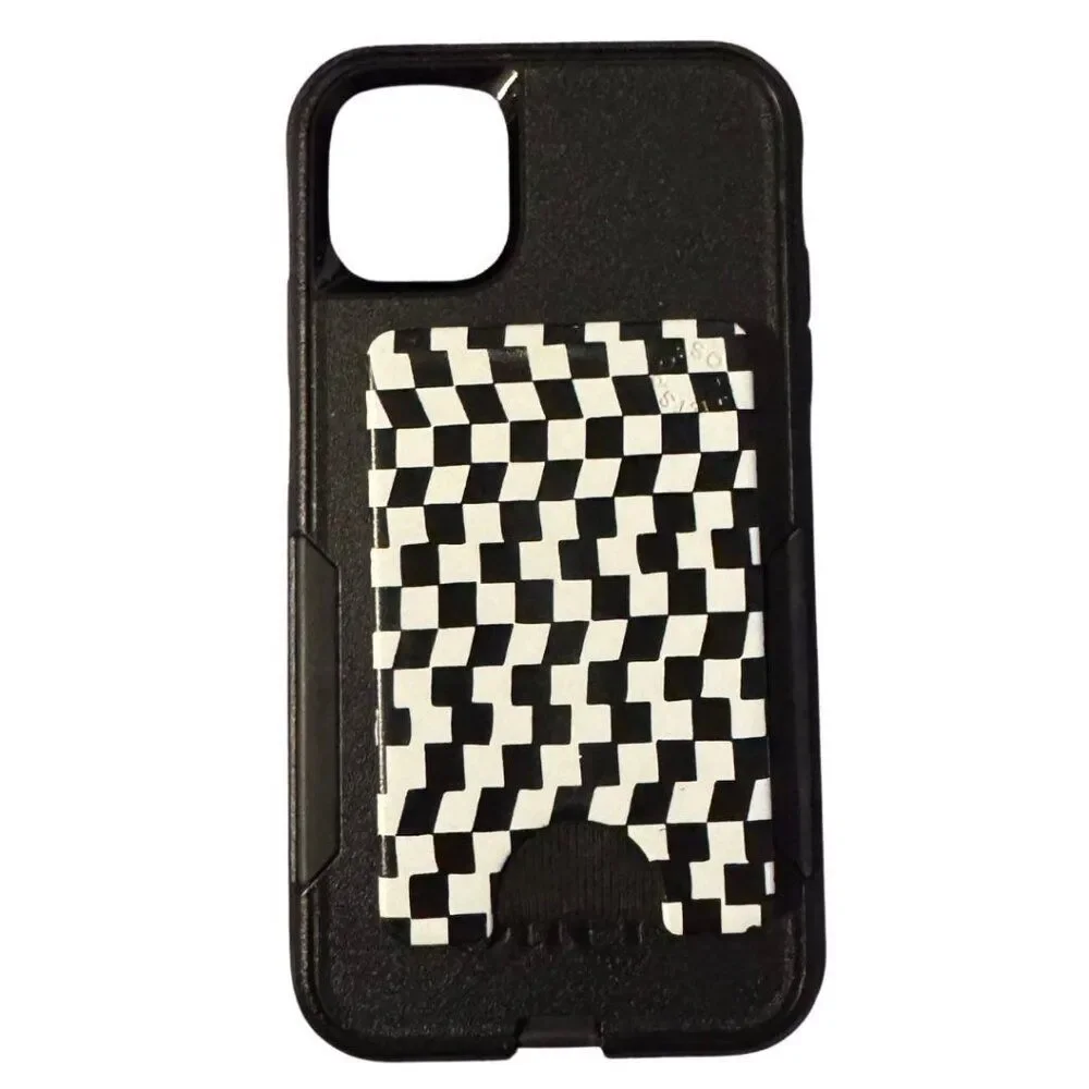 Otterbox Case & Popsocket Wallet Bundle - iPhone 11, Black White